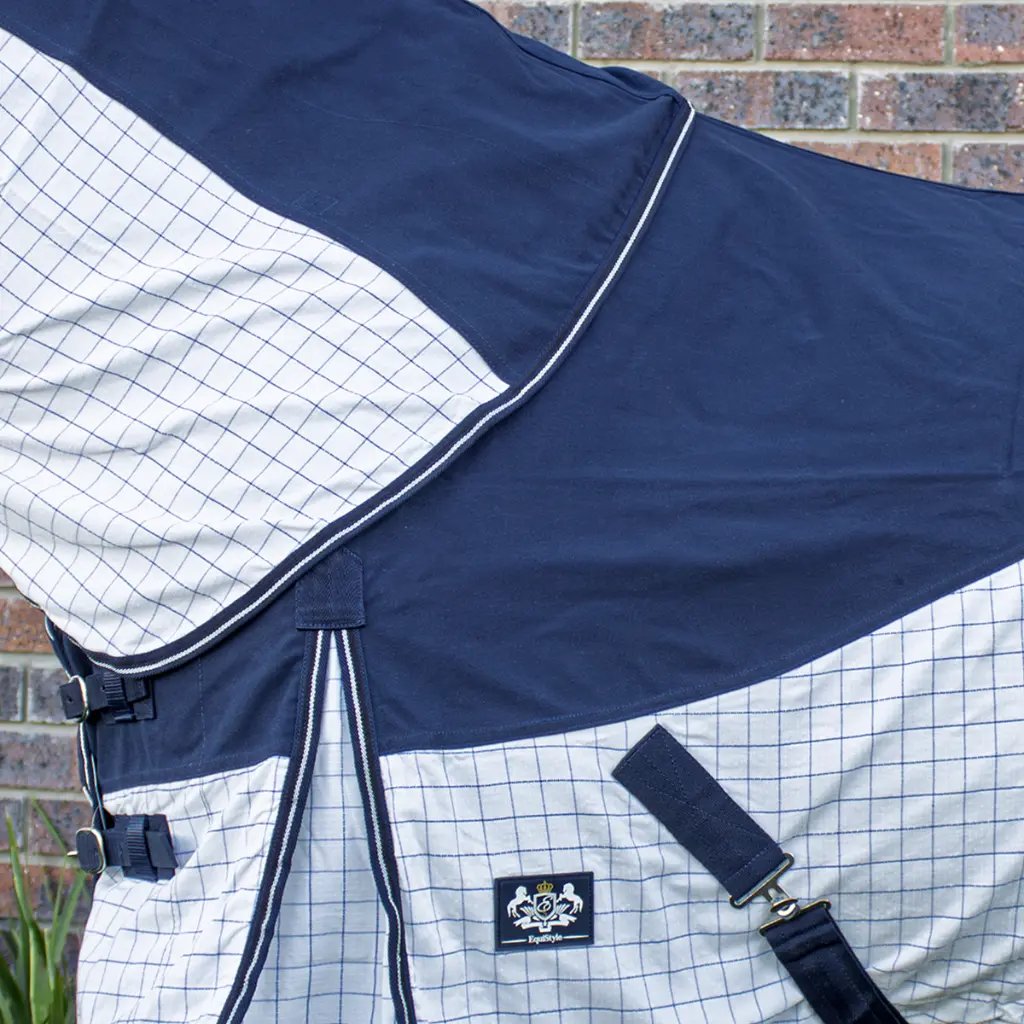 Frontier Canvas & Check Blanket with Neck