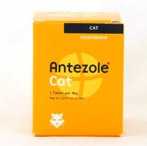 CAT DEWORMER ANTEZOL TABLETS SINGLE