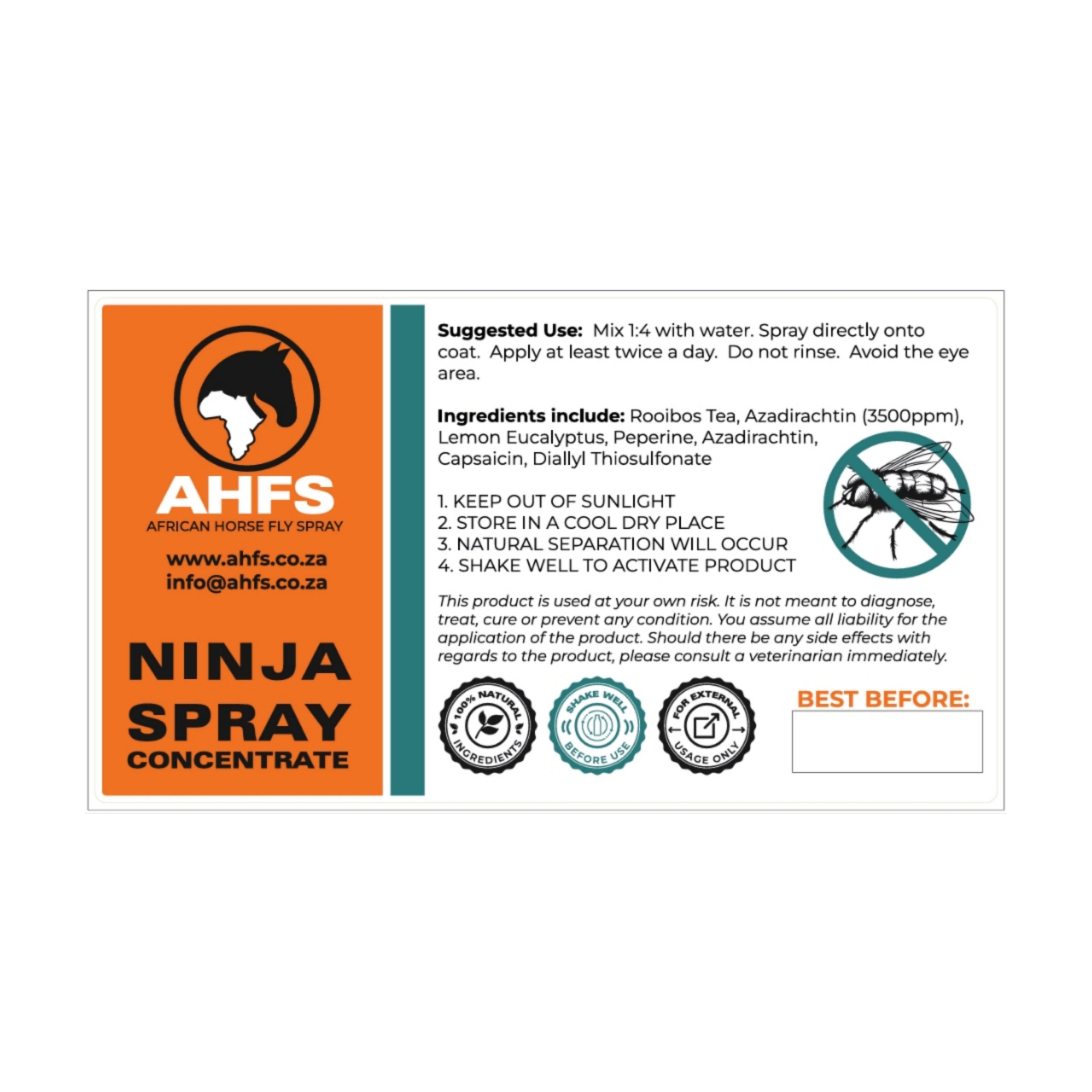 Ninja Insect Spray Concentrate-Arkle-Products