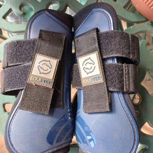 Preloved Equitec Hardshell Tendon Boots – Blue | Medium