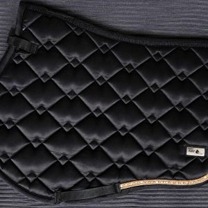 Preloved Black Fairplay numnah & earveil set